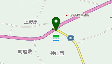 [EV]ファミリーマート小野田神山西店の地図画像