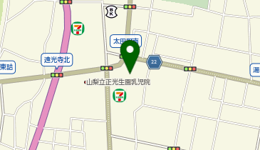 [EV]トヨタカローラ山梨(株) 甲府中央店の地図画像