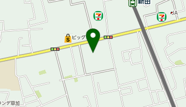 [EV](株)イトーヨーカ堂 イトーヨーカドー食品館新田店 (平面P)の地図画像