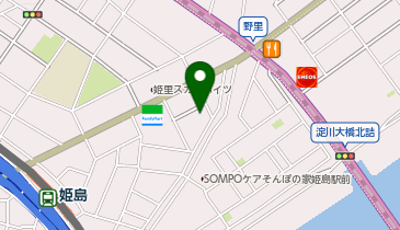 [EV]大阪トヨタNorth(株) 野里店の地図画像