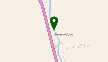 [EV]甲州市 道の駅 甲斐大和の地図画像