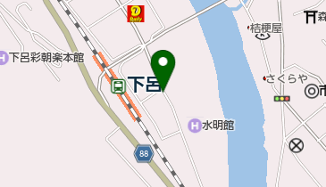 [EV](株)水明館 下呂温泉 水明館の地図画像