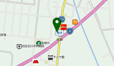 [EV](株)石川トヨペットカローラ 白山店 (トヨペット)の地図画像