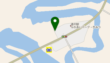 [EV]君津市 道の駅 ふれあいパーク・きみつの地図画像