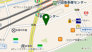 [EV]パーク24(株) タイムズ多摩センター中央第3の地図画像