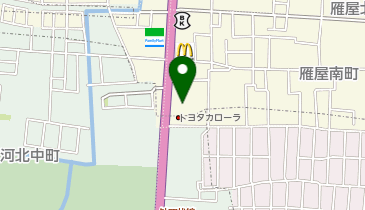 [EV]大阪トヨペット(株) 畷店 (旧カローラ大阪)の地図画像
