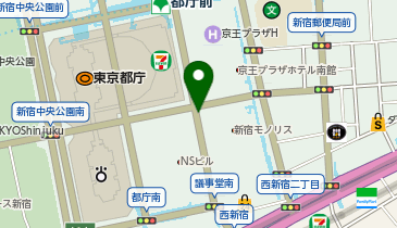 [EV](公財)東京都道路整備保全公社 西新宿第四駐車場 (副都心街路10号線高架下)の地図画像