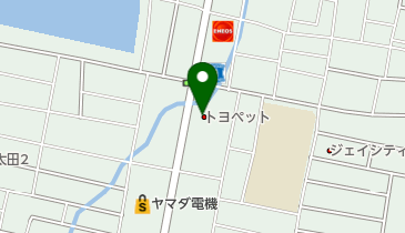 [EV]香川トヨタ(株) レインボーロード店 (トヨペット)の地図画像