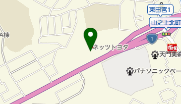 [EV]トヨタモビリティ新大阪(株) 枚方山之上店 (旧ネッツトヨタ)の地図画像