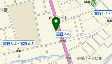 [EV]札幌トヨタ自動車(株) 手稲店の地図画像