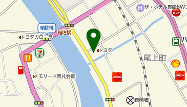 [EV]福岡トヨタ自動車(株) 長崎トヨタスタジアムシティ通り店の地図画像