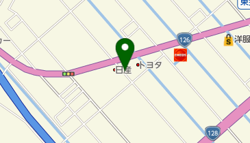 [EV]千葉トヨタ自動車(株) 東金店の地図画像