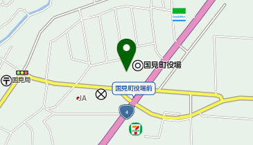 [EV]国見町役場庁舎の地図画像