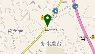 [EV]トヨタユナイテッド奈良(株) ネッツトヨタ奈良 生駒店の地図画像