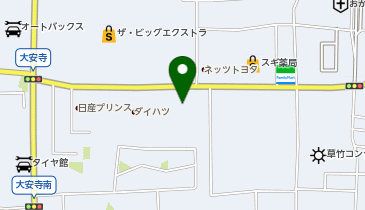 [EV]奈良トヨタ(株) モビリティガーデン奈良本店 (旧カローラ)の地図画像