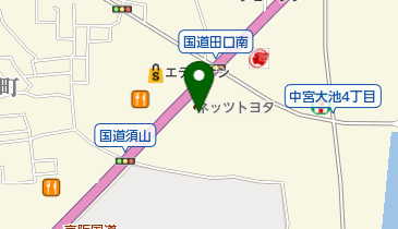 [EV]ネッツトヨタ大阪(株) 枚方店の地図画像