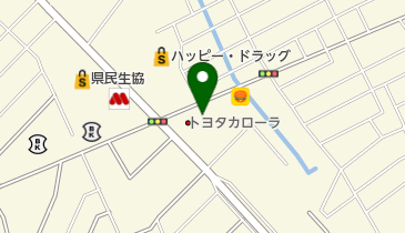 [EV]トヨタカローラ青森(株) つくだ店の地図画像