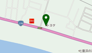 [EV]函館トヨタ自動車(株) 七重浜店の地図画像