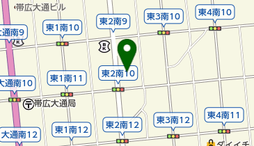 [EV]釧路トヨタ自動車(株) 帯広店の地図画像