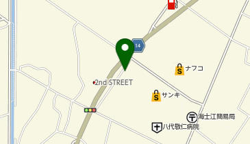 [EV](有)にしだ フードプラザにしだ海士江店の地図画像