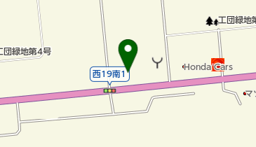 [EV]釧路トヨタ自動車(株) 西帯広店の地図画像