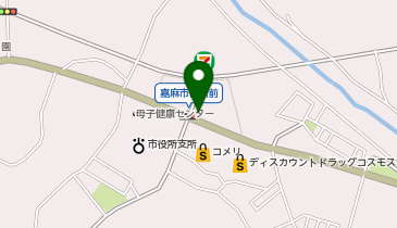 [EV]嘉麻市 道の駅 うすいの地図画像