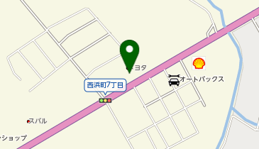 [EV]釧路トヨタ自動車(株) 根室店の地図画像