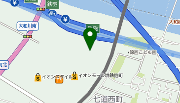 [EV]イオンモール堺鉄砲町 (モール棟4階 D区画)の地図画像