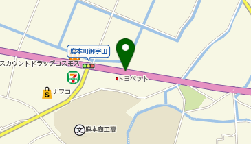 [EV]熊本トヨペット(株) 山鹿店の地図画像