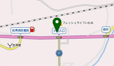 [EV]岩美町 道の駅 きなんせ岩美の地図画像