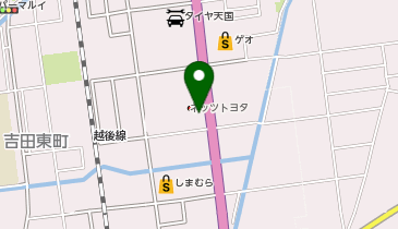 [EV]ネッツトヨタ新潟(株) 吉田店の地図画像