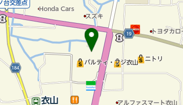 [EV](株)フジ パルティ・フジ衣山 (平面P北側)の地図画像