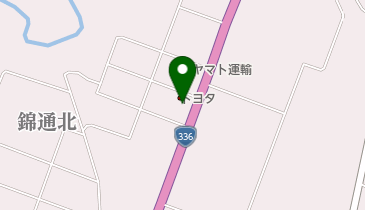 [EV]釧路トヨタ自動車(株) 広尾店の地図画像