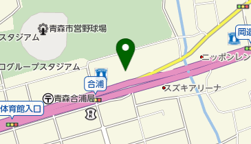 [EV]青森トヨタ自動車(株) TwinPlaza青森本店の地図画像