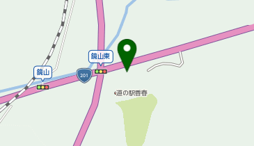 [EV]香春町 道の駅 香春の地図画像