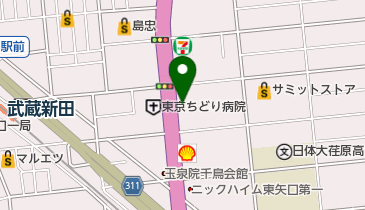 [EV]トヨタモビリティ東京(株) 池上第二京浜店 (東京トヨペット)の地図画像