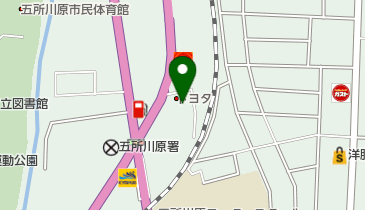 [EV]青森トヨタ自動車(株) TwinPlaza五所川原の地図画像