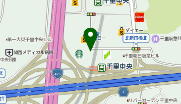 [EV](株)読売新聞大阪本社・讀賣テレビ放送(株) SENRITOよみうり (立体P 5,6階)の地図画像