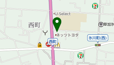 [EV]ネッツトヨタ埼玉(株) 草加店の地図画像