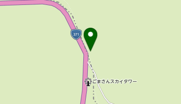 [EV]田辺市 道の駅 龍神ごまさんスカイタワーの地図画像