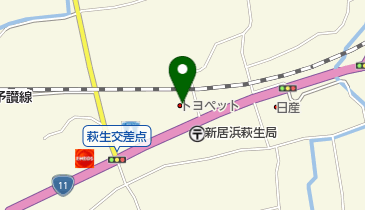 [EV]愛媛トヨペット(株) リピット新居浜の地図画像