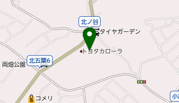 [EV]トヨタカローラ神戸(株) 鈴蘭台店の地図画像