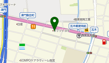 [EV]ネッツトヨタ神戸(株) ネッツテラス西宮店の地図画像