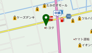 [EV]秋田トヨタ自動車(株) 鷹巣店の地図画像