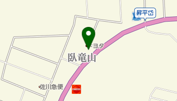 [EV]秋田トヨタ自動車(株) 能代店の地図画像