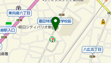 [EV]ネッツトヨタ東都(株) 墨田向島店の地図画像