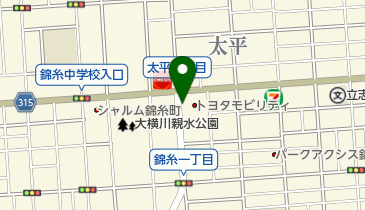 [EV]トヨタモビリティ東京(株) 墨田蔵前橋通り店 (東京トヨタ)の地図画像