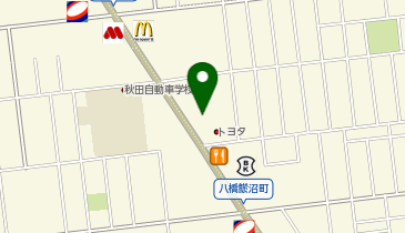 [EV]秋田トヨタ自動車(株) 泉新国道店の地図画像