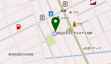 [EV]気仙沼セントラルホテル松軒の地図画像