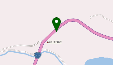 [EV]日南市 道の駅 酒谷の地図画像